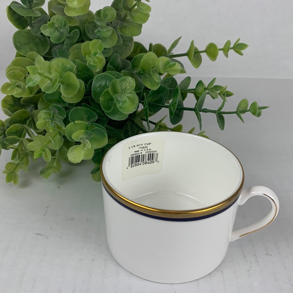 Lenox Kate Spade New York Library Lane Navy cup